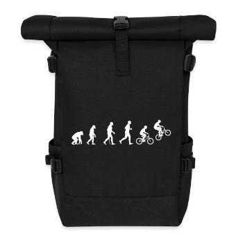 Évolution du BMX Action Cycling - Sac à dos roll top - noir - Devant