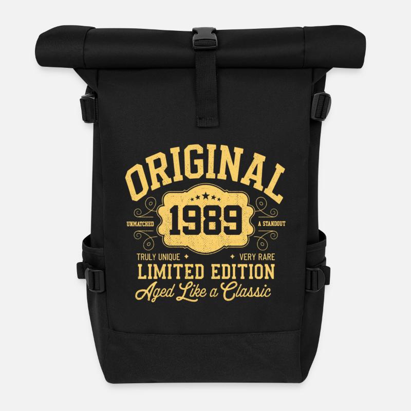 Original 1989 - Anniversaire 1989 Édition classique - Sac à dos roll top - noir