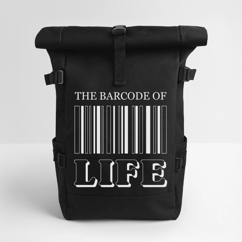 Le code-barres de la vie / Der Strichcode des Lebens Sac à dos roll top