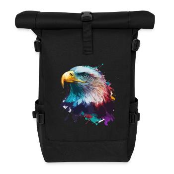 Splash Adler - Rolltop Rucksack - Schwarz - Vorne