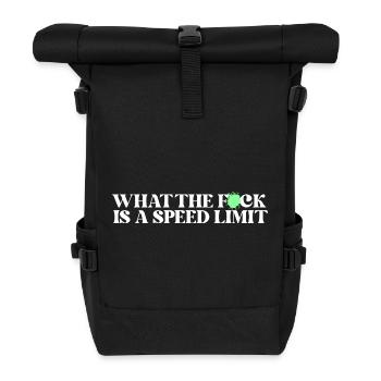 Car - Roll Top Backpack - black - Front