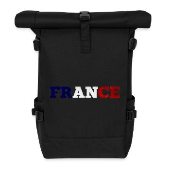 France - Sac à dos roll top - noir - Devant