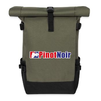 MLW - Team PinotNoir - Rolltop Rucksack - Olive/Schwarz - Vorne