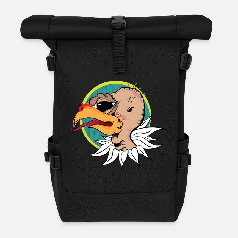 Kondor - Rolltop Rucksack - Schwarz