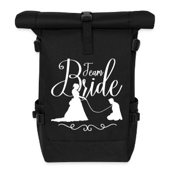 Équipe Couple de mariée Lustig - Sac à dos roll top - noir - Devant