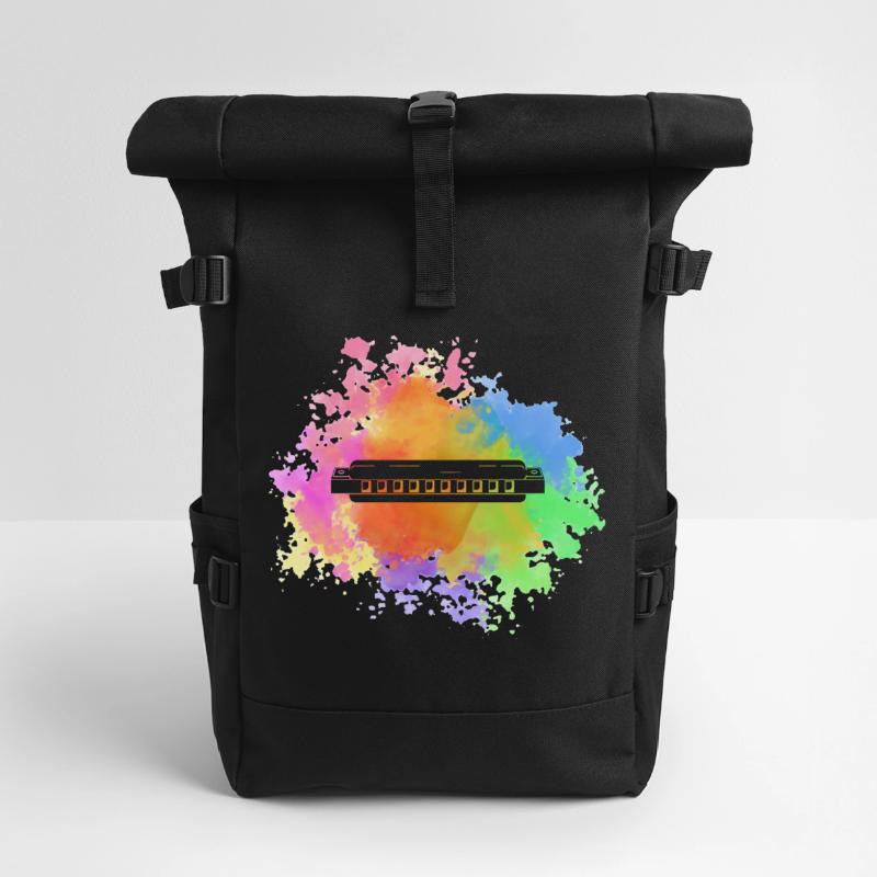 Harmonica Harmonica Sac à dos roll top