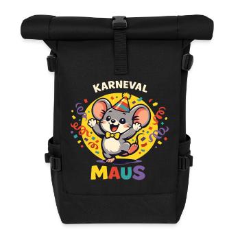 Sweet Carnival Mouse Female Funny - Sac à dos roll top - noir - Devant