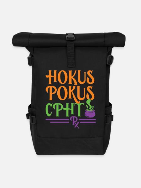 CPHT Halloween - Rolltop Rucksack - Schwarz