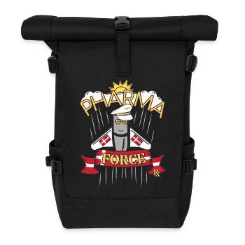 Pharmacy Denmark Pharma Force - Roll Top Backpack - black - Front