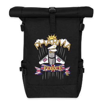 Pharmacy UK Pharma Force - Roll Top Backpack - black - Front