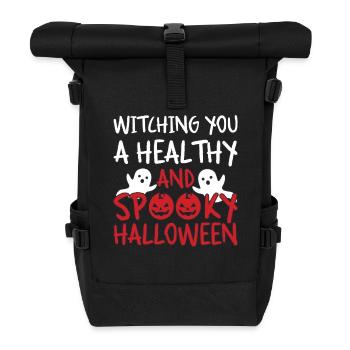 Apotheke Halloween | Witching you - Rolltop Rucksack - Schwarz - Vorne