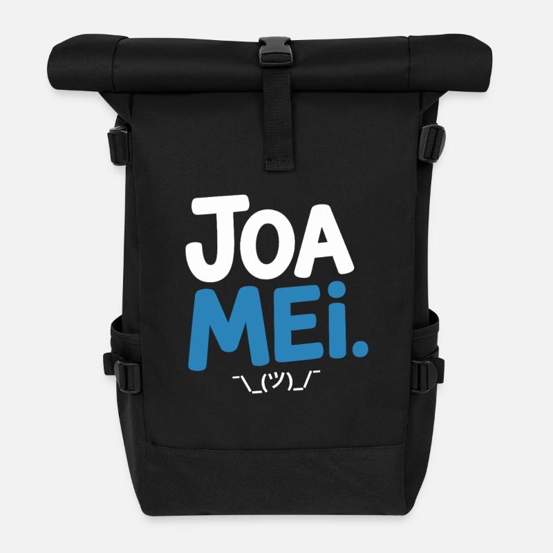 Joa Mei Bayerischer Sarkasmus Dialekt Egal Bayern - Rolltop Rucksack - Schwarz