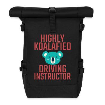 Instructeur de conduite Koalafied Drive Tutor - Sac à dos roll top - noir - Devant
