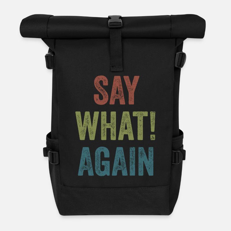 Pulp Fiction - Sag was! Wieder - Rolltop Rucksack - Schwarz