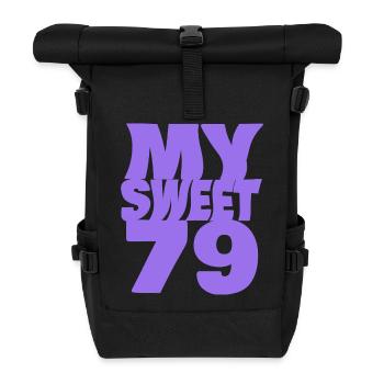 Sweet 79 - Rolltop Rucksack - Schwarz - Vorne