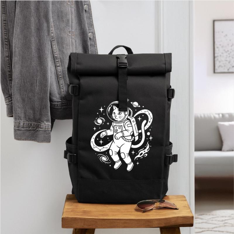 Kitty exploratrice spatiale Sac à dos roll top