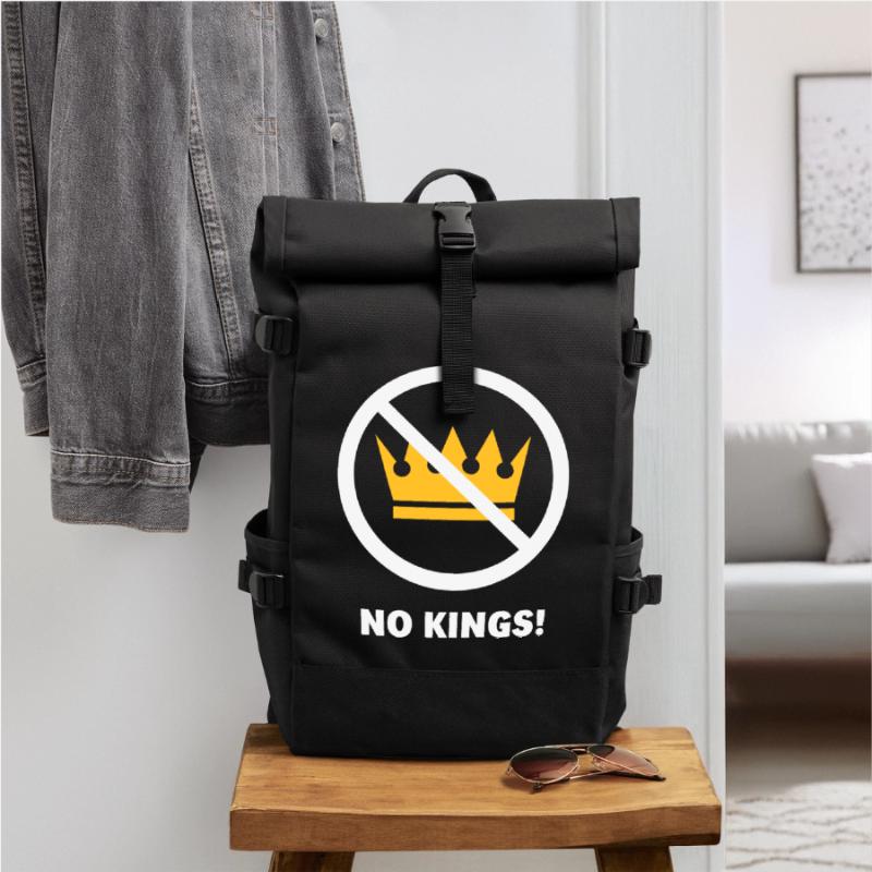 Pas de rois ! (Projet de protestation / NEG 2C) Sac à dos roll top