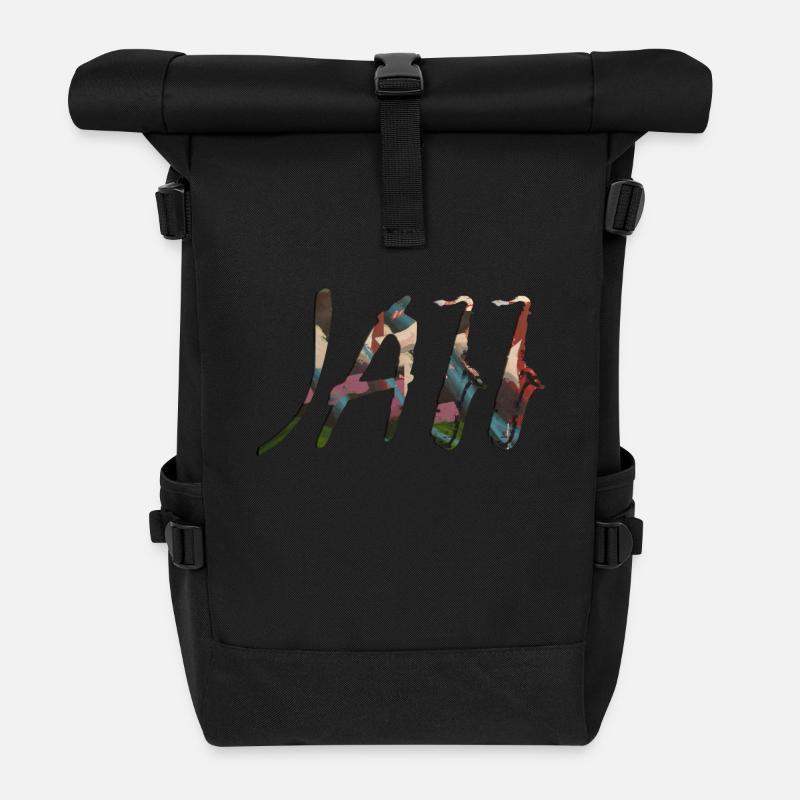 Jazz - Rolltop Rucksack - Schwarz