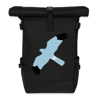 BAWC HHD Splat Design v3F - Roll Top Backpack - black - Front