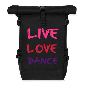 Dance - Roll Top Backpack - black - Front