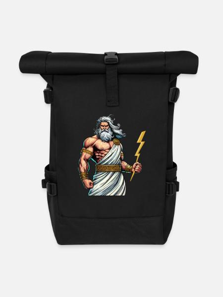 Zeus - Rolltop Rucksack - Schwarz