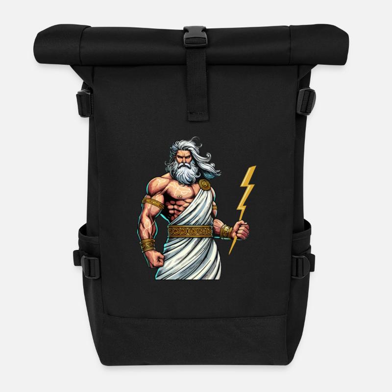 Zeus - Rolltop Rucksack - Schwarz