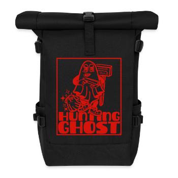 Geisterjäger statt Spuk - Rolltop Rucksack - Schwarz - Vorne