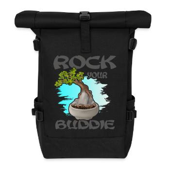 Bonsai bonsai-show shohin japanische Bonsaikunst - Rolltop Rucksack - Schwarz - Vorne