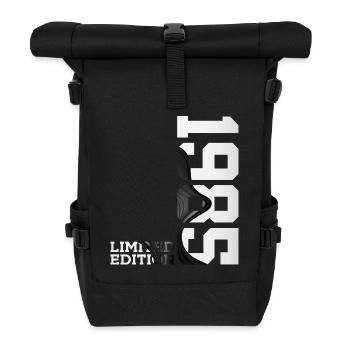 LIMITED EDITION 1985 41ST BIRTHDAY - Roll Top Backpack - black - Front