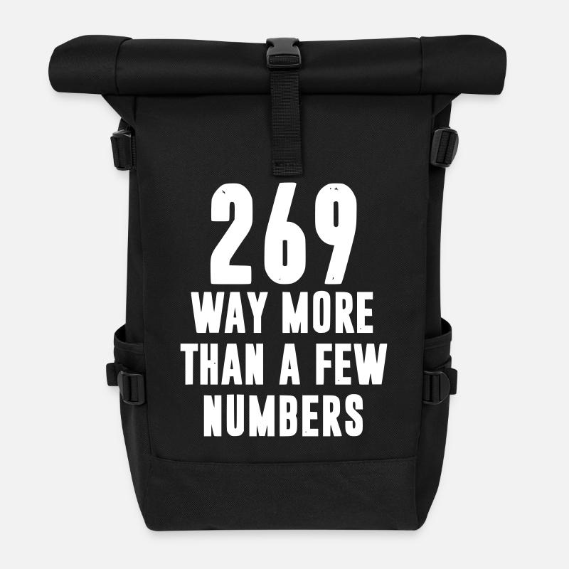 269 - Rolltop Rucksack - Schwarz