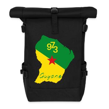 Guyane - Sac à dos roll top - noir - Devant