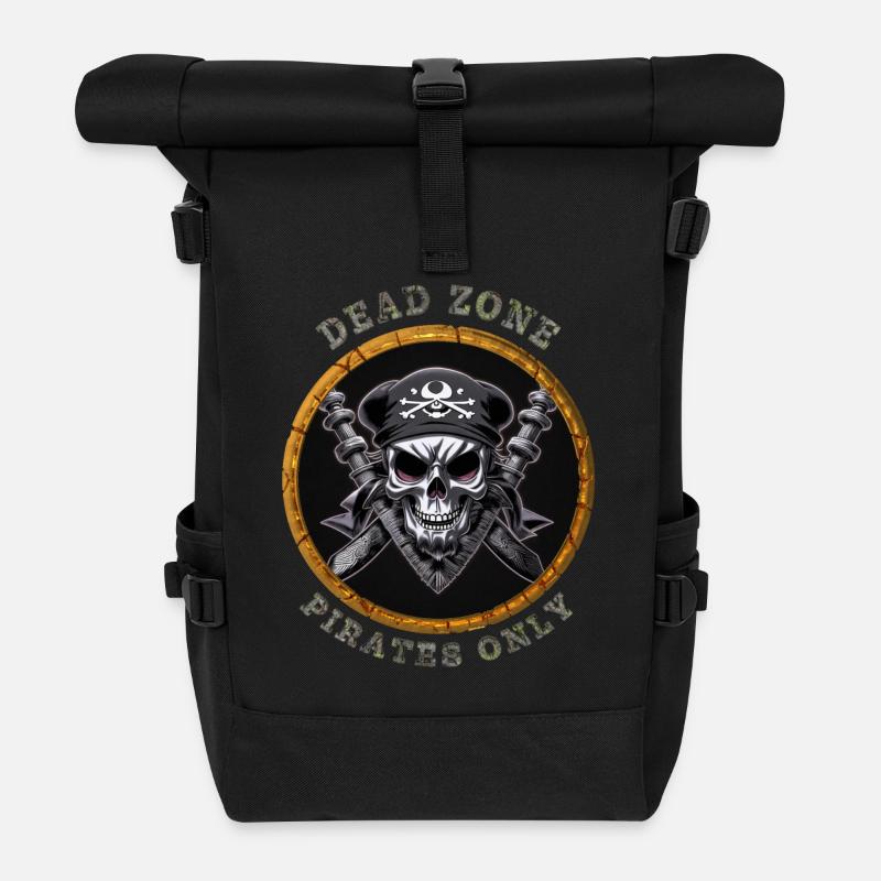 Dead Zone v6 - Rolltop Rucksack - Schwarz
