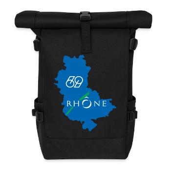 Rhône 69 - Roll Top Backpack - black - Front