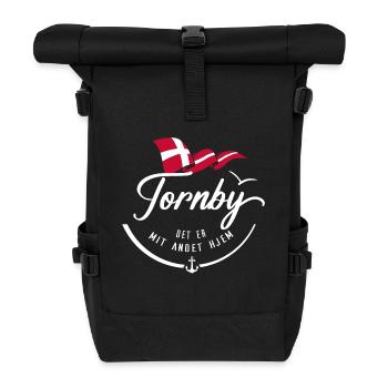 TORNBY - Meine zweite Heimat - w - Rolltop Rucksack - Schwarz - Vorne
