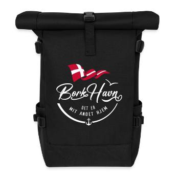 BORKHAVN - Ma résidence secondaire - w - Sac à dos roll top - noir - Devant