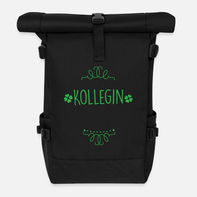Kaffeetasse Arbeit Büro Eine so gute Kollegin - Rolltop Rucksack - Schwarz