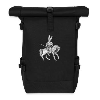 Römischer Offizier - Decurio - Rolltop Rucksack - Schwarz - Vorne