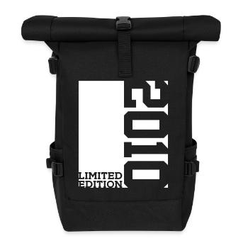 16. GEBURTSTAG LIMITED EDITION 2010 - Rolltop Rucksack - Schwarz - Vorne
