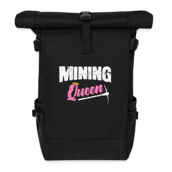 Mining Queen - Roll Top Backpack - black - Front