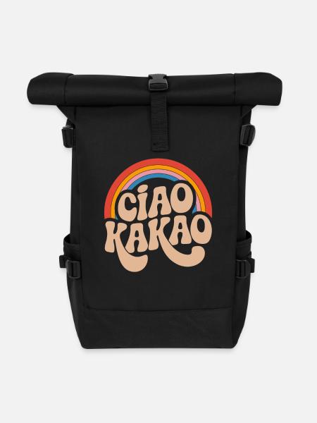 Ciao Kakao - Rolltop Rucksack - Schwarz