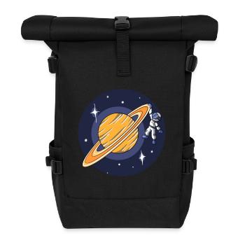 Astronaut - Roll Top Backpack - black - Front