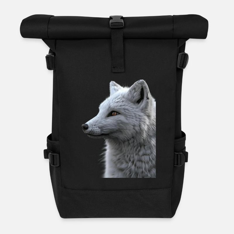 Polarfuchs - Rolltop Rucksack - Schwarz