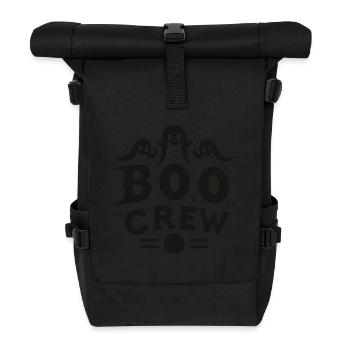 Boo Crew - Roll Top Backpack - black - Front