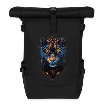 Jaguar - Roll Top Backpack - black - Front