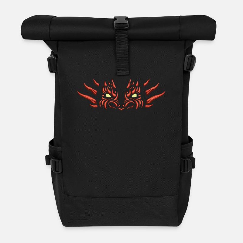 Dungeons Dragon Magic Dungeon - Rolltop Rucksack - Schwarz