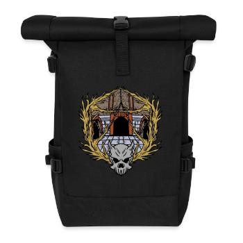 Dungeons Skeleton Magic Dungeon - Roll Top Backpack - black - Front