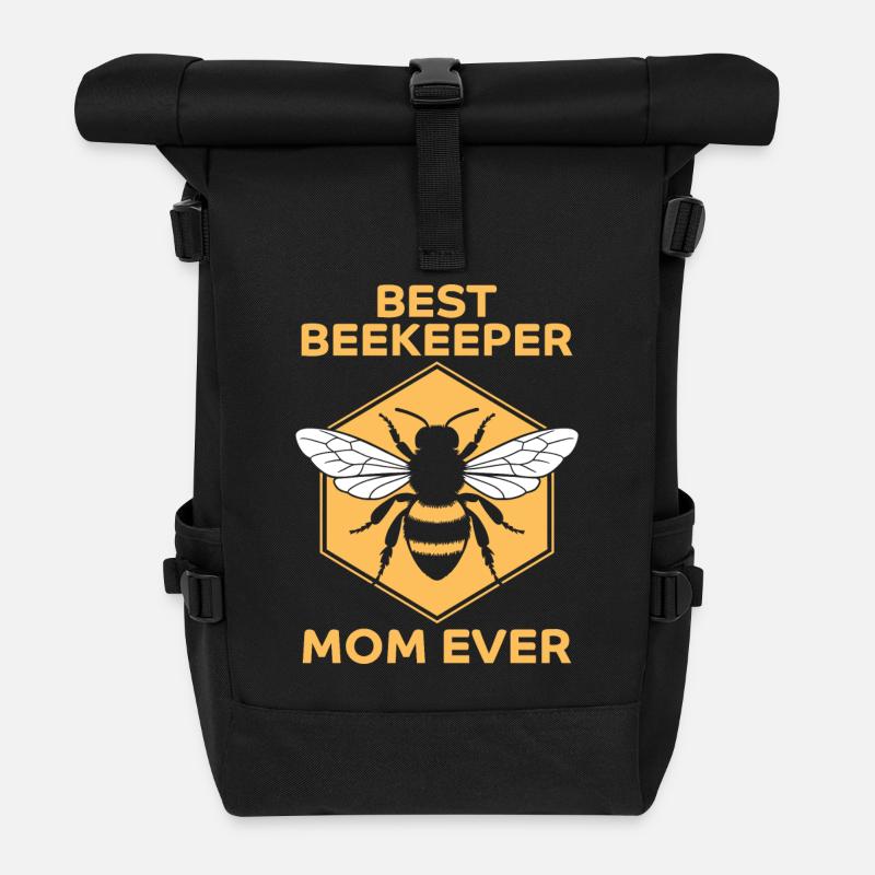 Imker Spruch Imkerei Biene Lustiges Imker Geschenk - Rolltop Rucksack - Schwarz