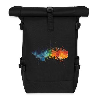 Venlo - Roll Top Backpack - black - Front