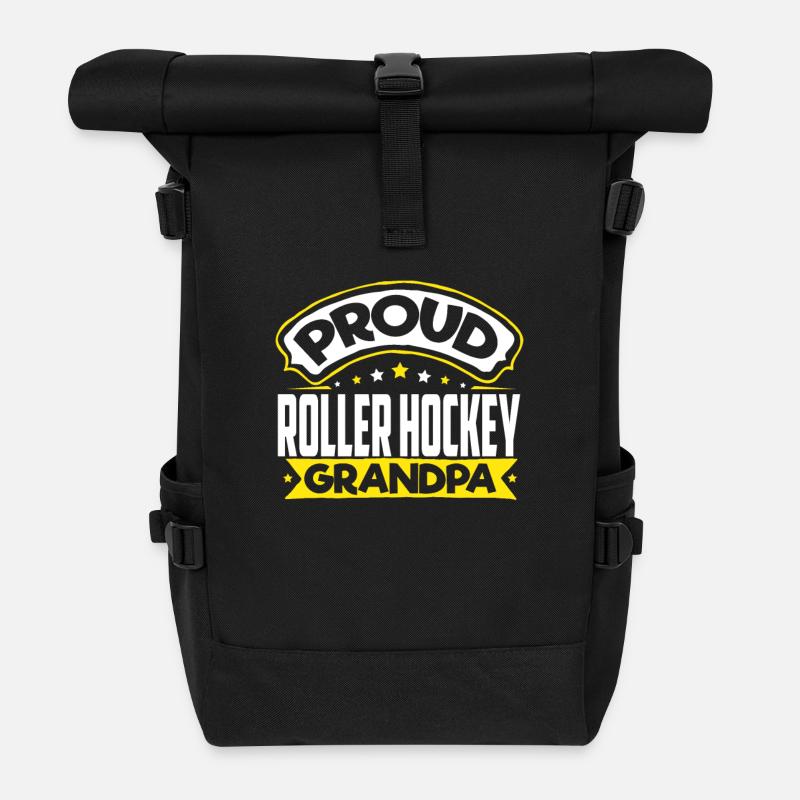 Sports Papy Roller Hockey Papi - Sac à dos roll top - noir
