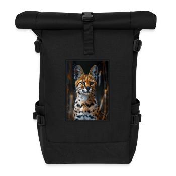 Servale Serval - Rolltop Rucksack - Schwarz - Vorne